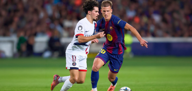 باريس سان جيرمان يواجه برشلونة في معركة عرش دوري أبطال أوروبا