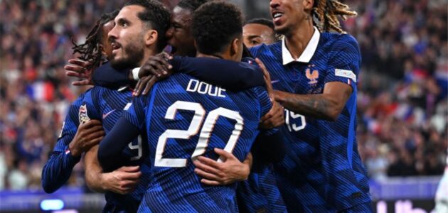 مايكل أوليس يسطع في دوري الأمم الأوروبية: ثنائية مبهرة تعيد فرنسا إلى القمة