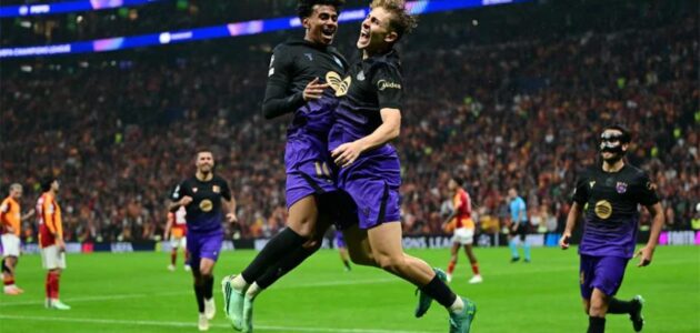 لامين يامال يسطع في فوز برشلونة 3-1 على جالطة سراي