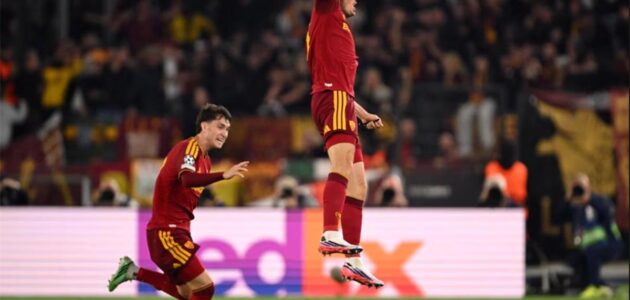 دي رون يفتح مسار روما في مواجهة ريال مدريد: هدف أول في دوري أبطال أوروبا
