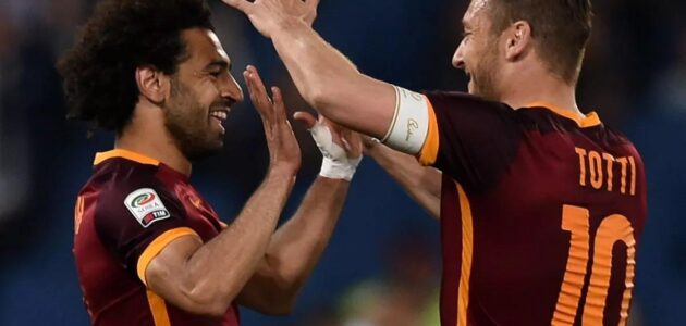 فرانشيسكو توتي يعلن أفضل 11 لاعبًا في مسيرته: محمد صلاح في قلب التشكيلة