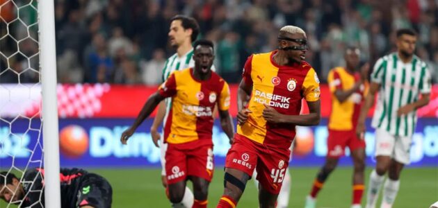 مصطفى محمد يضطر للظهور في هزيمة 4-0 لكونيا سبور أمام جالطة سراي